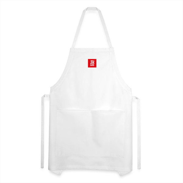 Adjustable Apron - white