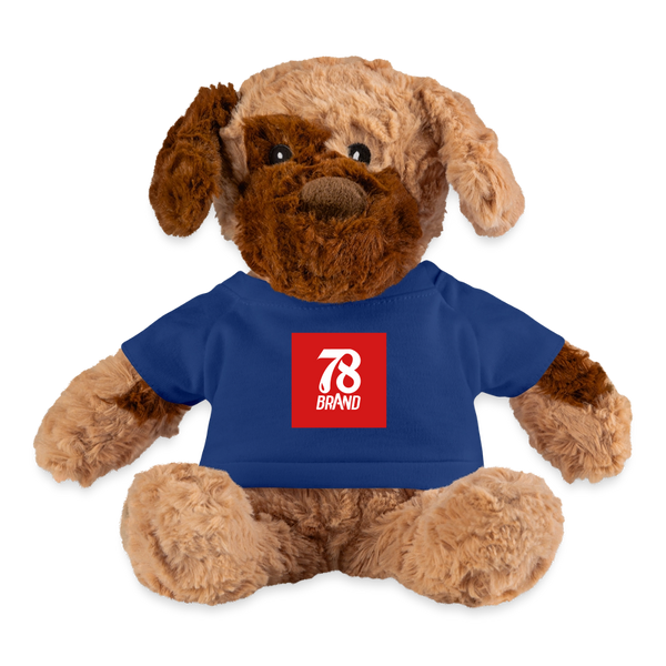 Dog - royal blue