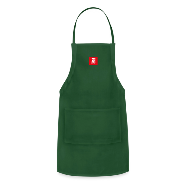 Adjustable Apron - forest green