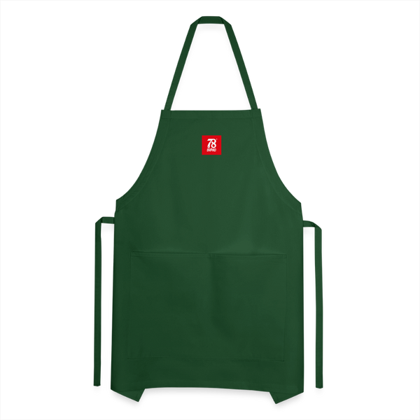 Adjustable Apron - forest green