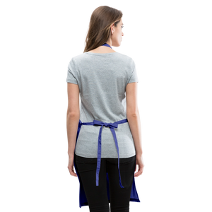 Adjustable Apron - royal blue