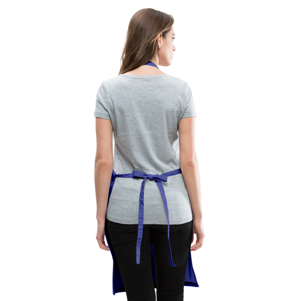 Adjustable Apron - royal blue