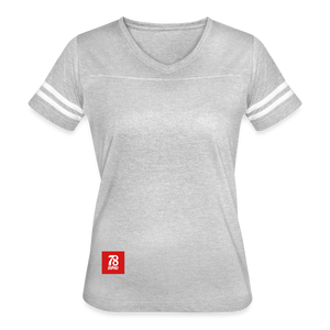 Women’s Vintage Sport T-Shirt - heather gray/white