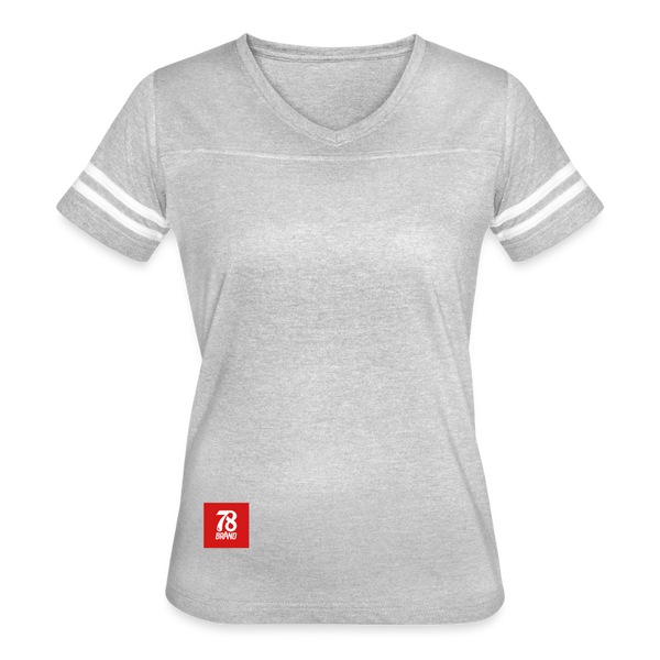 Women’s Vintage Sport T-Shirt - heather gray/white