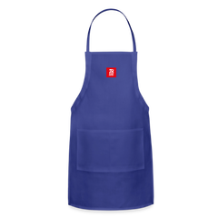 Adjustable Apron - royal blue