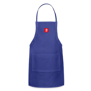 Adjustable Apron - royal blue