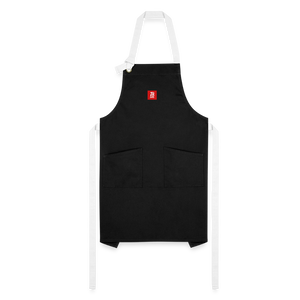 Artisan Apron - black/white