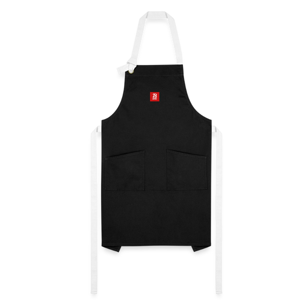 Artisan Apron - black/white