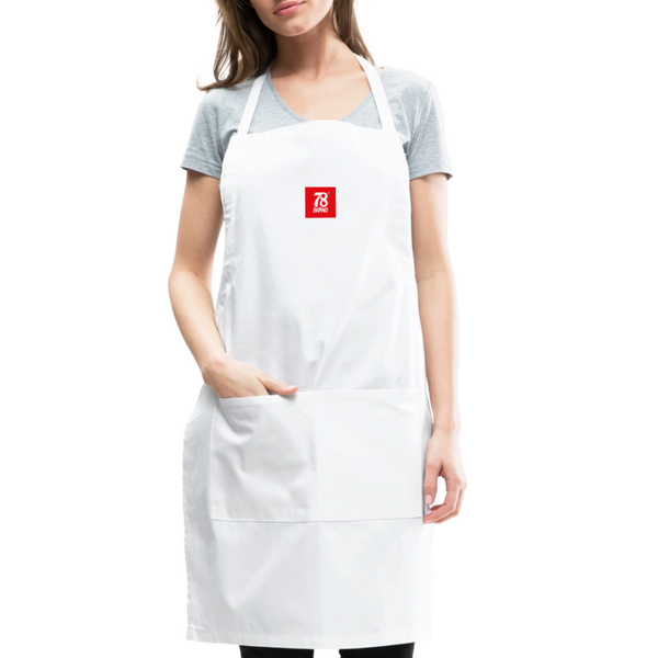 Adjustable Apron - white