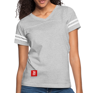 Women’s Vintage Sport T-Shirt - heather gray/white