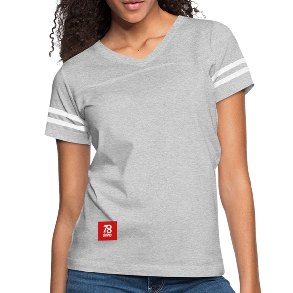 Women’s Vintage Sport T-Shirt - heather gray/white