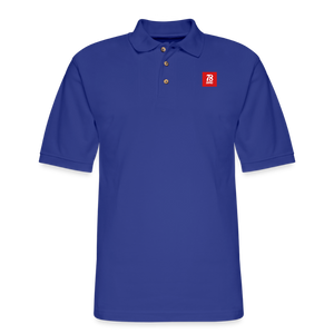 Men's Pique Polo Shirt - royal blue