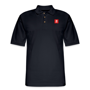 Men's Pique Polo Shirt - midnight navy