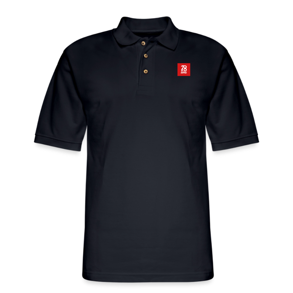 Men's Pique Polo Shirt - midnight navy