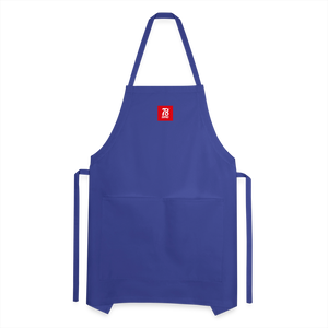 Adjustable Apron - royal blue
