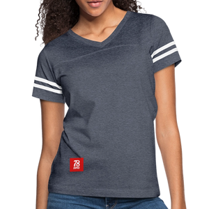 Women’s Vintage Sport T-Shirt - vintage navy/white