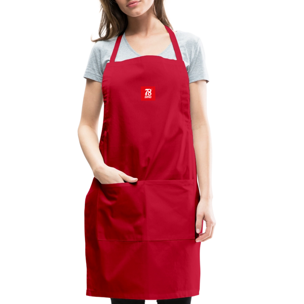 Adjustable Apron - red