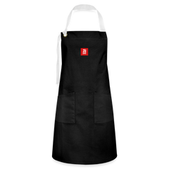 Artisan Apron - black/white