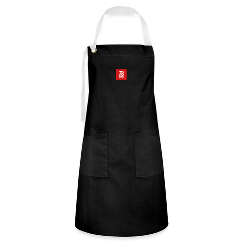 Artisan Apron - black/white