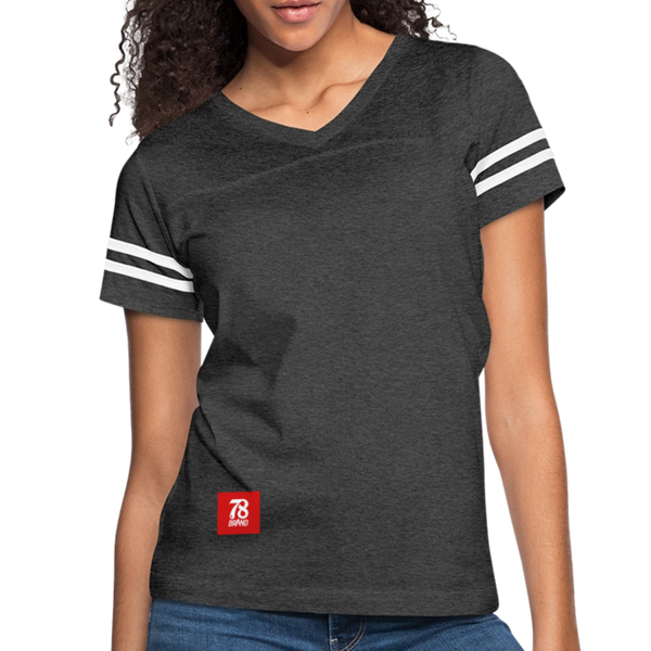 Women’s Vintage Sport T-Shirt - vintage smoke/white