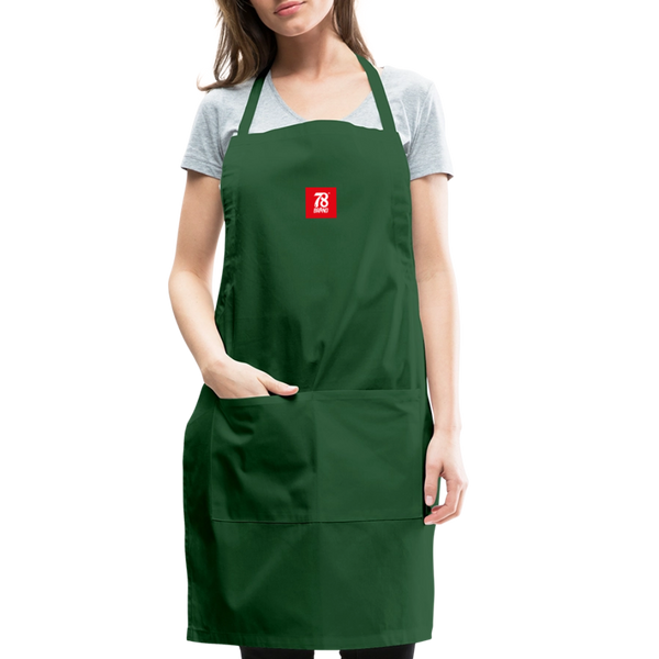 Adjustable Apron - forest green