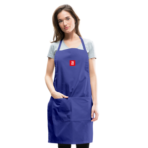Adjustable Apron - royal blue
