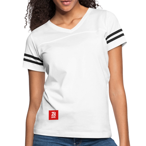 Women’s Vintage Sport T-Shirt - white/black