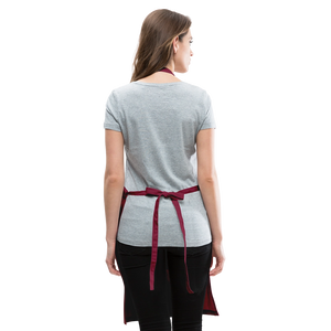 Adjustable Apron - burgundy