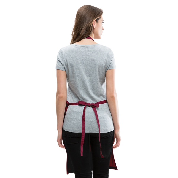 Adjustable Apron - burgundy
