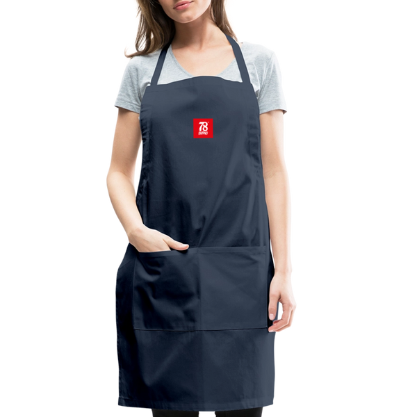 Adjustable Apron - navy
