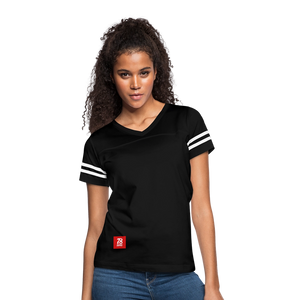 Women’s Vintage Sport T-Shirt - black/white