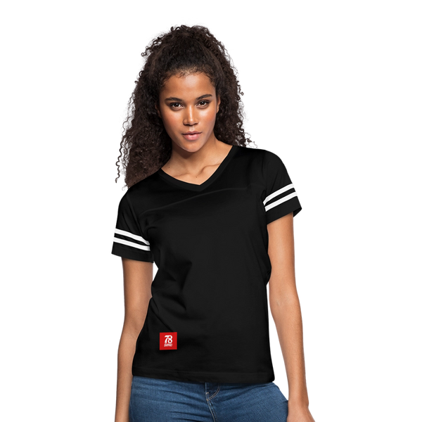 Women’s Vintage Sport T-Shirt - black/white