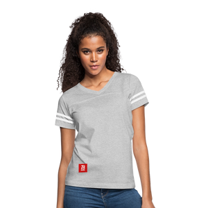 Women’s Vintage Sport T-Shirt - heather gray/white