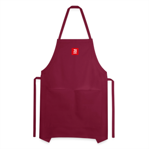 Adjustable Apron - burgundy