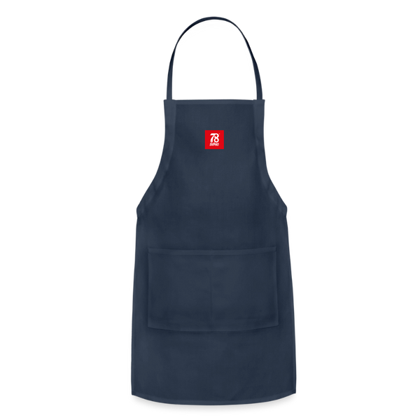 Adjustable Apron - navy