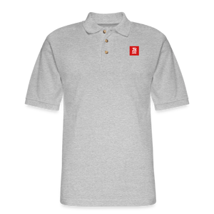 Men's Pique Polo Shirt - heather gray