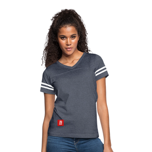 Women’s Vintage Sport T-Shirt - vintage navy/white