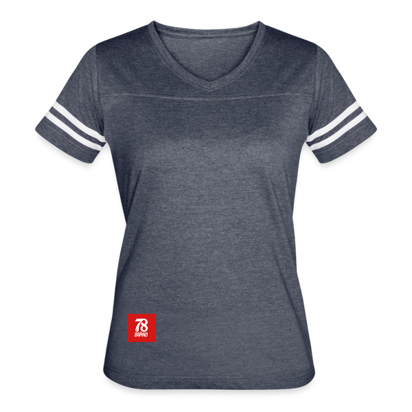 Women’s Vintage Sport T-Shirt - vintage navy/white