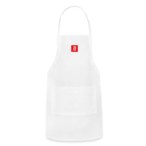 Adjustable Apron - white