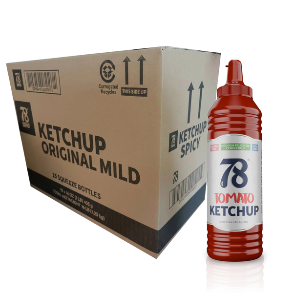 BOX - 78 KETCHUP